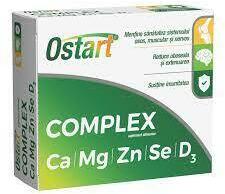 Fiterman Pharma Ostart Complex Calciu + Magneziu + Se + D3 FITERMAN PHARMA 30CPR