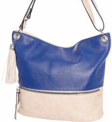 Hernan Bag's Collection Hernan kék-bézs női táska (HB0151# E.BLUE)