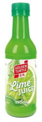 Golden Turtle Lime Juice, 250ml (Golden Turtle) (8720301109111 31/10/2025 (12db))
