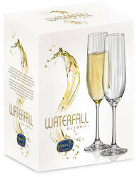 Bohemia Royal & Crystalite Set Pahare Bohemia Royal Waterfall, 6 buc. , 190 ml 650308 (650308) Pahar
