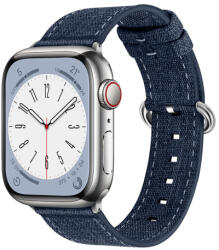BSTRAP Denim curea pentru Apple Watch 42/44/45mm, royal blue (SAP015C11)