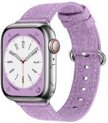 BSTRAP Denim curea pentru Apple Watch 42/44/45mm, purple (SAP015C14)