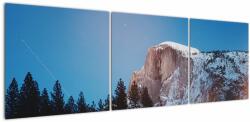 Mivali Tablou - Crestele munților noaptea, din trei bucăți 150x50 cm (V022442V15050)