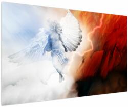 Mivali Tablou - Binele și răul, dintr-o bucată 150x100 cm (V023274V150100)