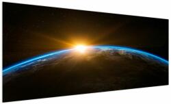 Mivali Tablou - Planeta Pământ și univers, dintr-o bucată 250x125 cm (V022728V250125)