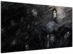 Mivali Tablou - Tristețe și renunțare, dintr-o bucată 120x70 cm (V022011V12070)