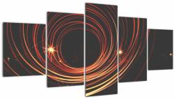 Mivali Tabloul cu linii abstracte, din cinci bucăți 150x80 cm (V020030V150805PCS)