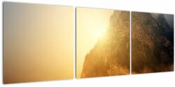 Mivali Tabloului muntelui în ceață, din trei bucăți 120x40 cm (V020082V12040)