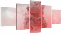 Mivali Tablou - Fum roșu, din cinci bucăți 150x80 cm (V022565V150805PCS)