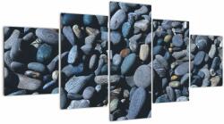 Mivali Tabloul cu pietre pe plajă, din cinci bucăți 150x80 cm (V020016V150805PCS)