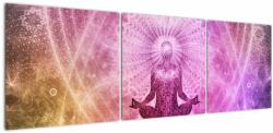 Mivali Tablou meditație, din trei bucăți 150x50 cm (V020640V15050)