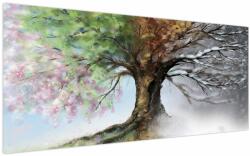 Mivali Tablou - Arborele celor patru anotimpuri, dintr-o bucată 200x100 cm (V023394V200100)