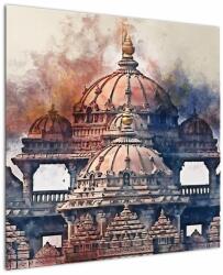 Mivali Tablou - Akshardham, New Delhi, India, dintr-o bucată 70x70 cm (V023012V7070)