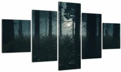 Mivali Tablou - Ferigi în lumina lunii, din cinci bucăți 125x70 cm (V022890V12570)