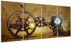 Mivali Tablou cu aparatele istorice ale ceasurilor, din patru bucăți 160x80 cm (V021924V16080)