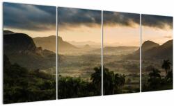 Mivali Tablou - Vîrfurile Cubaneze, din patru bucăți 160x80 cm (V021674V16080)
