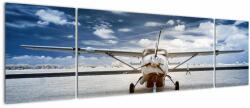 Mivali Tablou cu aeroplan cu motor, din trei bucăți 170x50 cm (V021915V17050)