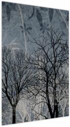 Mivali Tablou - Siluetă copac și frunze, dintr-o bucată 60x90 cm (V024057V6090)
