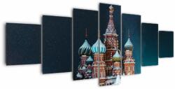 Mivali Tablou construcției din Rusia, din șapte bucăți 210x100 cm (V021374V210100)
