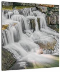 Mivali Tablou cu cascade, dintr-o bucată 40x40 cm (V020274V4040)