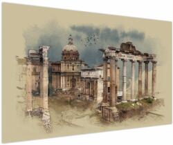 Mivali Tablou - Forumul Roman, Roma, Italia, dintr-o bucată 150x100 cm (V023204V150100)