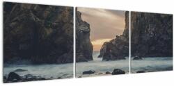 Mivali Tablou - În amurg, din trei bucăți 120x40 cm (V021572V12040)