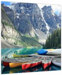 Mivali Tablou - Moraine Lake, dintr-o bucată 40x40 cm (V024079V4040)