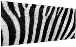Mivali Tablou cu piele de zebră, dintr-o bucată 250x125 cm (V021235V250125)