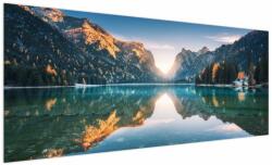 Mivali Tablou - Lacul montan, dintr-o bucată 250x125 cm (V022151V250125)