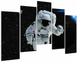 Mivali Tablou - Astronaut în Cosmos, din cinci bucăți 125x90 cm (V022266V12590)