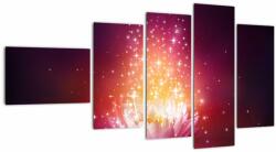 Mivali Tablou cu floare de lotus, din cinci bucăți 110x60 cm (V020720V11060)