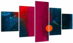 Mivali Tabloul culorii, din cinci bucăți 125x70 cm (V020041V12570)