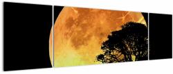 Mivali Tablou cu umbre în lumina lunii, din trei bucăți 170x50 cm (V020819V17050)