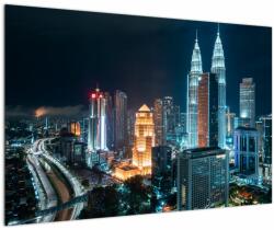 Mivali Tablou - Noaptea în Kuala Lumpur, dintr-o bucată 90x60 cm (V021666V9060)