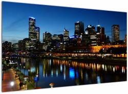 Mivali Tablou cu noaptea în Melbourne, dintr-o bucată 120x70 cm (V021506V12070)