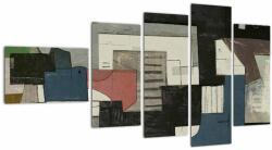 Mivali Tablou - Abstracție cubism, din cinci bucăți 110x60 cm (V023158V11060)