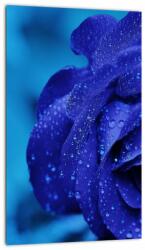 Mivali Tablou cu trandafir albastru, dintr-o bucată 20x30 cm (V020696V2030)