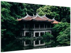 Mivali Tablou cu grădina japoneză națională, dintr-o bucată 120x70 cm (V021705V12070)