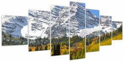 Mivali Tablou - Maroon Peak, din șapte bucăți 210x100 cm (V023773V210100)