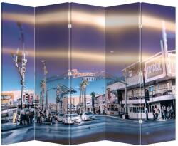 Mivali Paravan - Strada în Las Vegas, din 5 bucăți, 210x170 cm (P020567P225180)