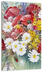 Mivali Tablou - Vază cu flori sălbatice, dintr-o bucată 20x30 cm (V023089V2030)