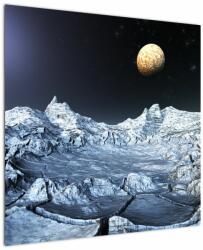 Mivali Tablou cu sat, dintr-o bucată 70x70 cm (V021281V7070)