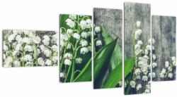 Mivali Tablou cu lăcrimioare, din cinci bucăți 110x60 cm (V020387V11060)