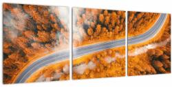Mivali Tablou - Strada montană, din trei bucăți 90x30 cm (V022166V9030)