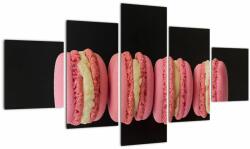 Mivali Tablou cu macarons, din cinci bucăți 125x70 cm (V020491V12570)
