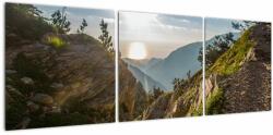 Mivali Tablou - Muntele Olimpus, din trei bucăți 120x40 cm (V021615V12040)