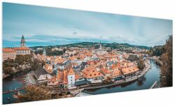Mivali Tablou - Krumlov din Cehia, dintr-o bucată 250x125 cm (V021659V250125)