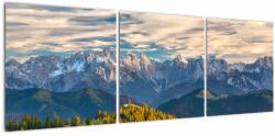 Mivali Tablou - panorama montană, din trei bucăți 120x40 cm (V020845V12040)