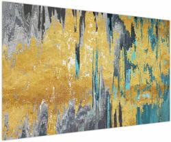 Mivali Tablou - Design auriu, dintr-o bucată 150x100 cm (V024058V150100)
