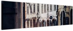 Mivali Tablou - Strada din Praga, din trei bucăți 170x50 cm (V021644V17050)